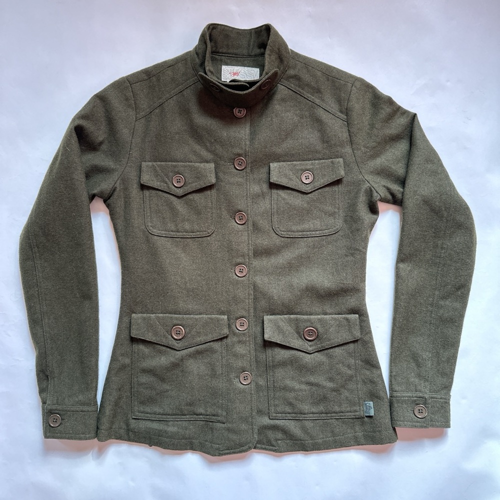 Vintage 90s Stussy (women’s) - Miss behaven military wool jacket